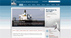 Desktop Screenshot of gallaghermarine.com